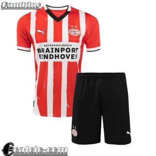 PSV Eindhoven Maglia Calcio Prima Bambini 2024 2025