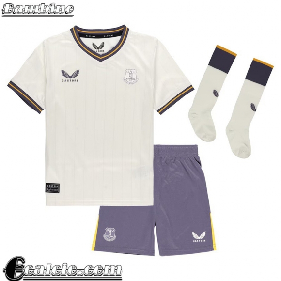 Everton Maglia Calcio Terza Bambini 2024 2025