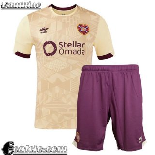 Hearts Maglia Calcio Seconda Bambini 2024 2025