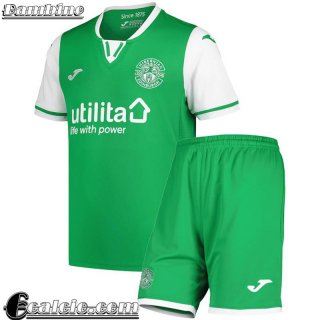 Hibernian Maglia Calcio Prima Bambini 2024 2025