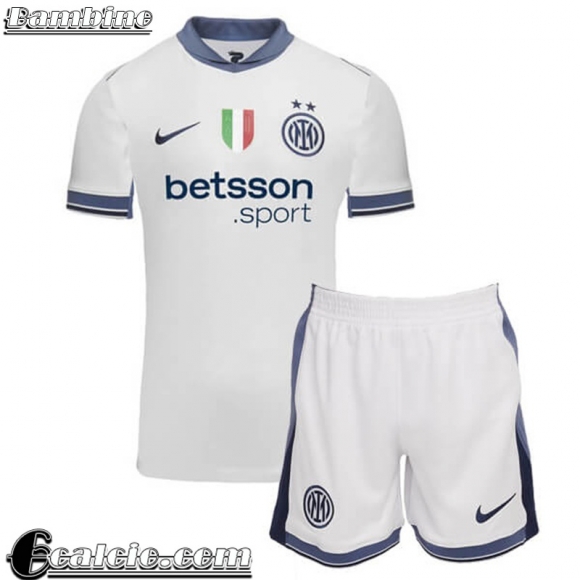 Inter Milan Maglia Calcio Seconda Bambini 2024 2025