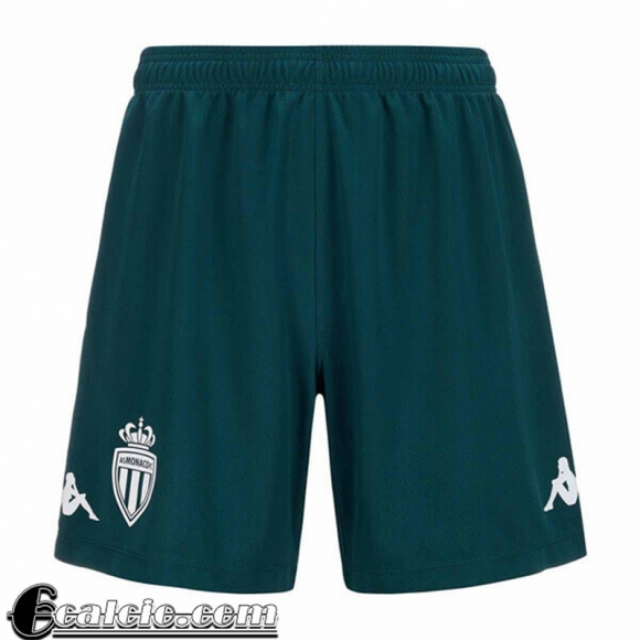 AS Monaco Pantaloncini Calcio Seconda Uomo 2024 2025 P515