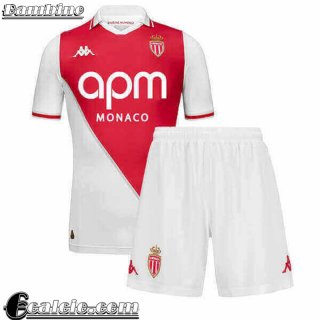 AS Monaco Maglia Calcio Prima Bambini 2024 2025