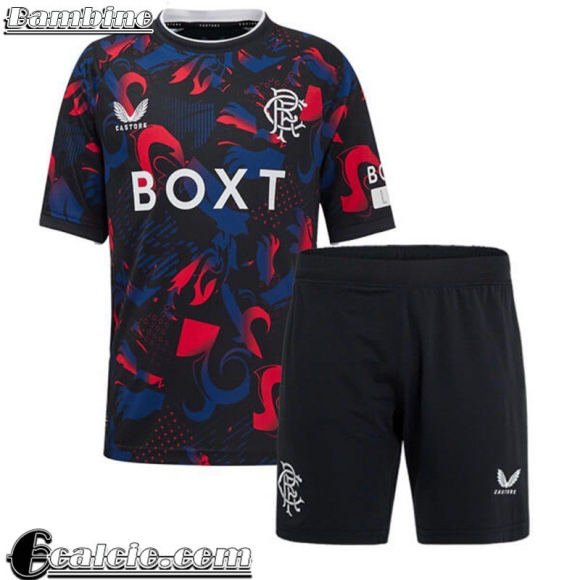 Rangers Maglia Calcio Terza Bambini 2024 2025