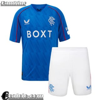 Rangers Maglia Calcio Prima Bambini 2024 2025