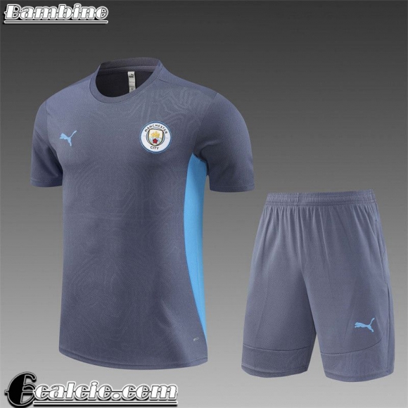 Manchester City Magliette a maniche corte Bambini 2024 2025 H178