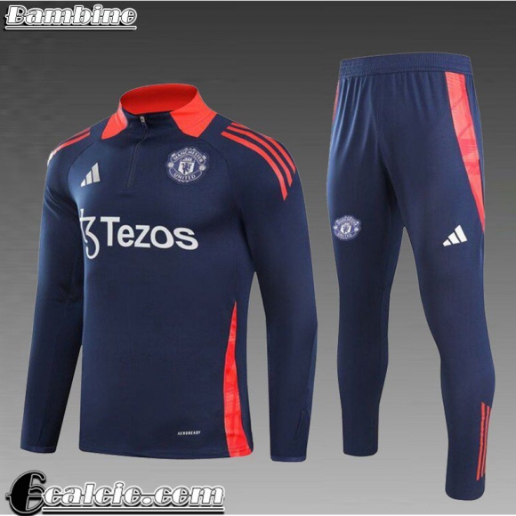 Manchester United KIT: Tute Calcio Bambini 2024 2025 C378