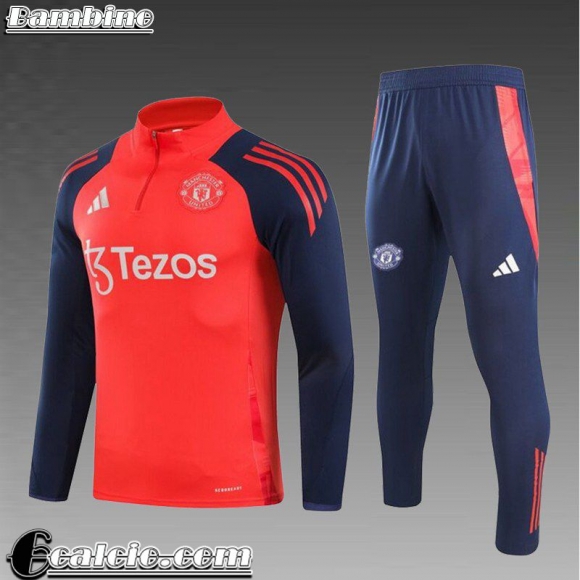 Manchester United KIT: Tute Calcio Bambini 2024 2025 C379