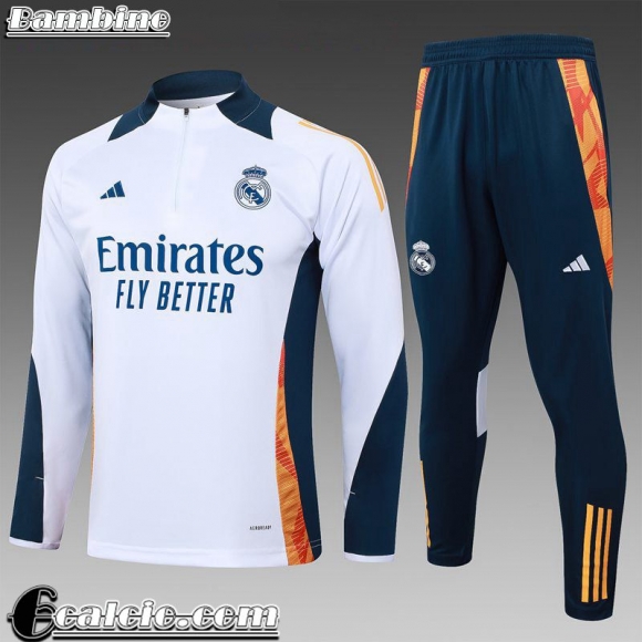 Real Madrid KIT: Tute Calcio Bambini 2024 2025 C389