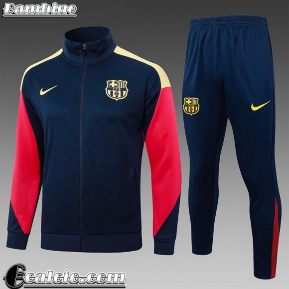 Barcellona KIT: Full-Zip Giacca Bambini 2024 2025 C390