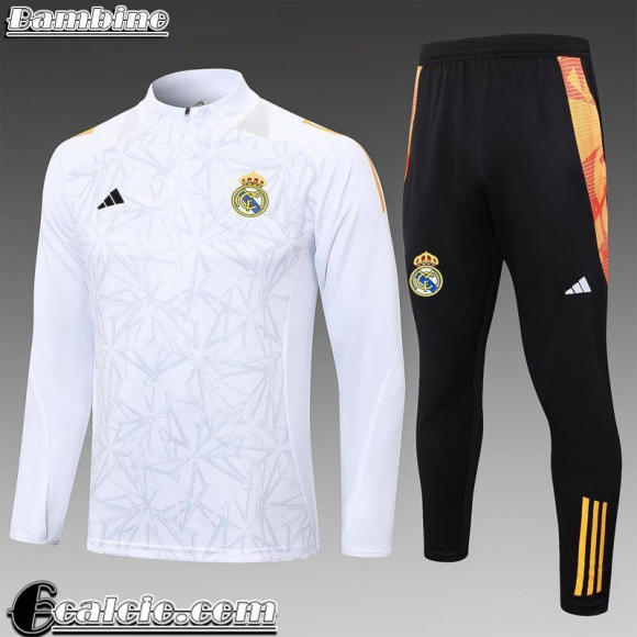 Real Madrid KIT: Tute Calcio Bambini 2024 2025 C409