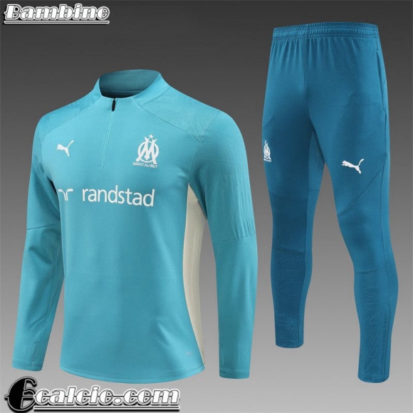 Marsiglia KIT: Tute Calcio Bambini 2024 2025 C421