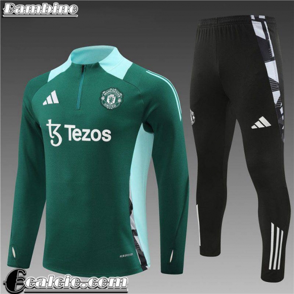 Manchester United KIT: Tute Calcio Bambini 2024 2025 C425