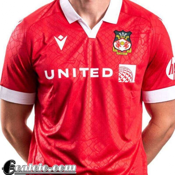 Wrexham Maglia Calcio Prima Uomo 2024 2025