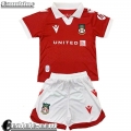 Wrexham Maglia Calcio Prima Bambini 2024 2025