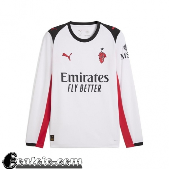 AC Milan Maglia Calcio Seconda Uomo Manica Lunga 25-26