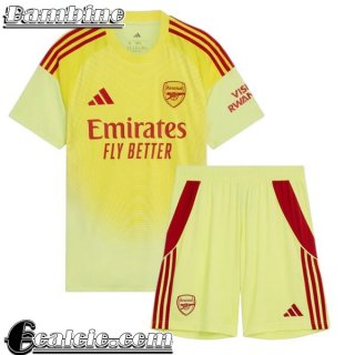 Arsenal Maglia Calcio Prima Portieri Bambini 25-26