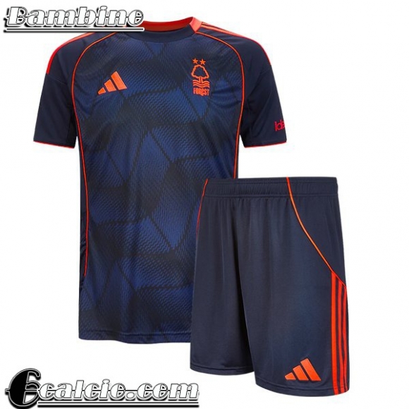Nottingham Forest Maglia Calcio Terza Bambini 25-26