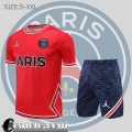 Tute Calcio T Shirt PSG Paris rosso Uomo 2022 23 TG485